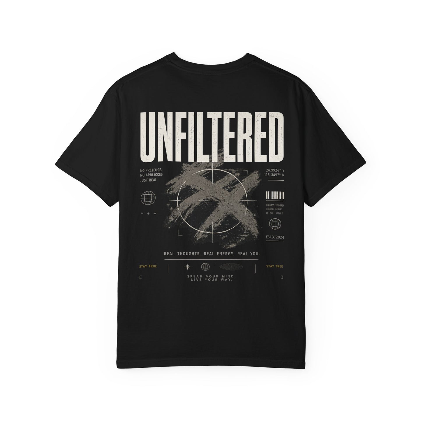 UNFILTERED  tee T-Shirt | Minimalist statement shirt