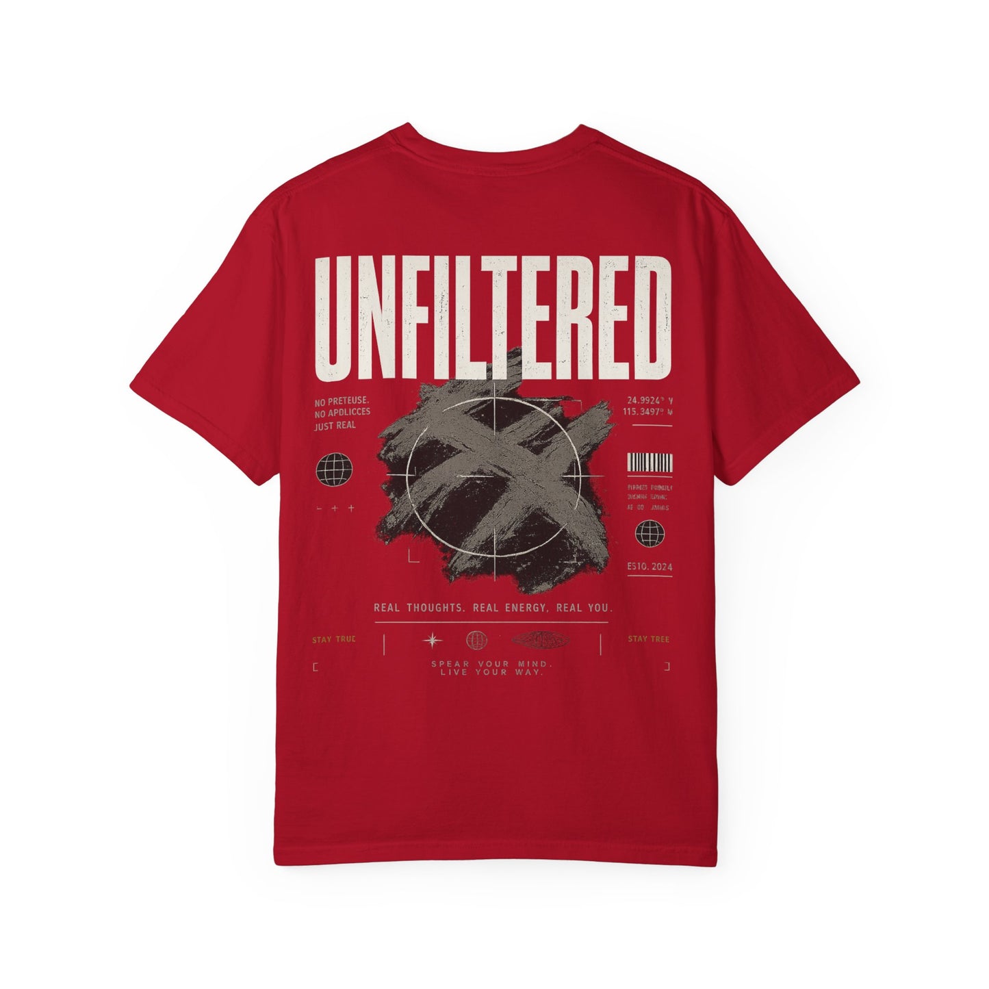 UNFILTERED  tee T-Shirt | Minimalist statement shirt